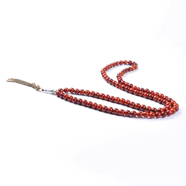 Wooden Handmade Tasbih – 99 Prayer Beads