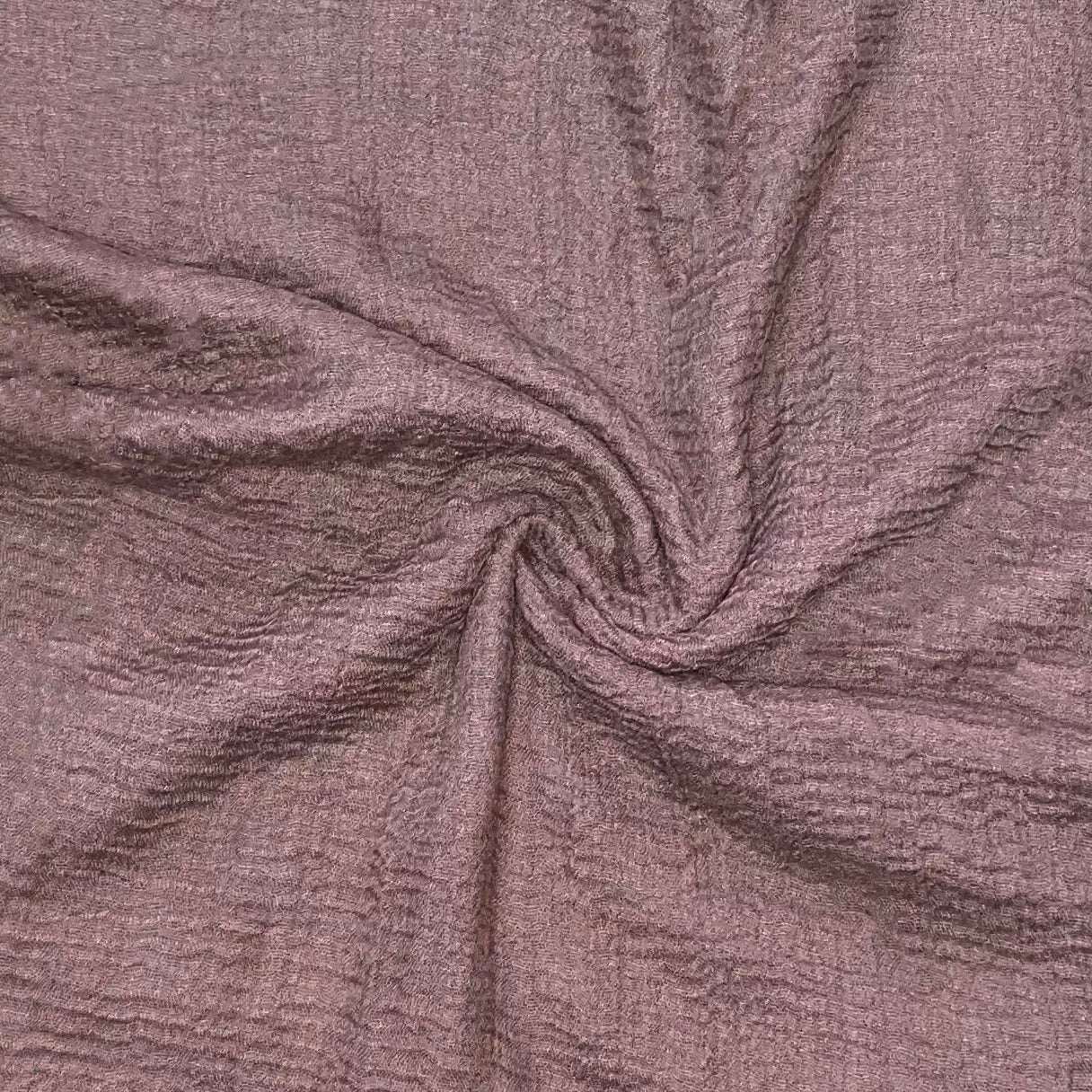 Crinkle Cotton Hijab - Mink