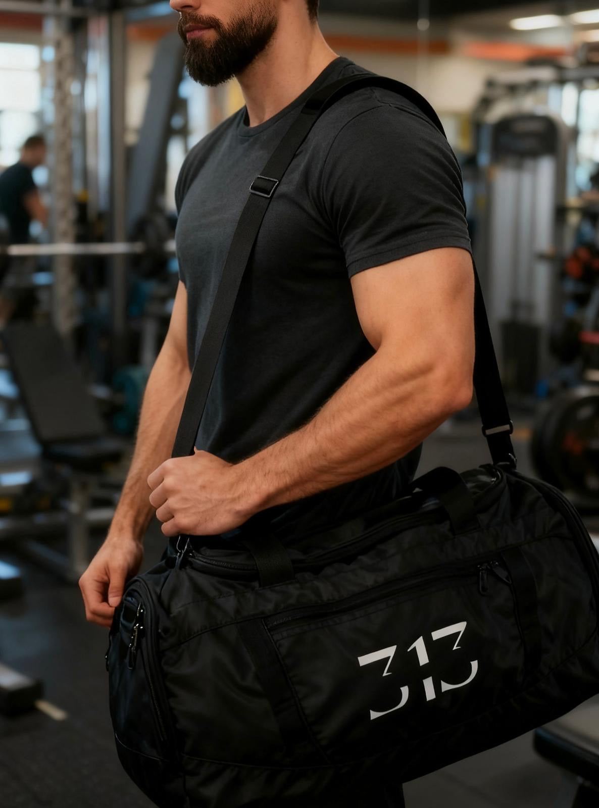 313 Gym Holdall Bag | Water Resistant Sports Duffle