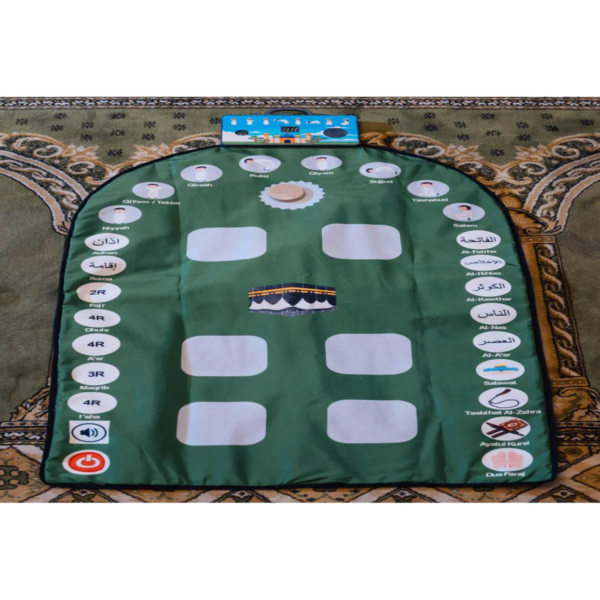 Shia Educational Prayer Mat - My Sacred Mat