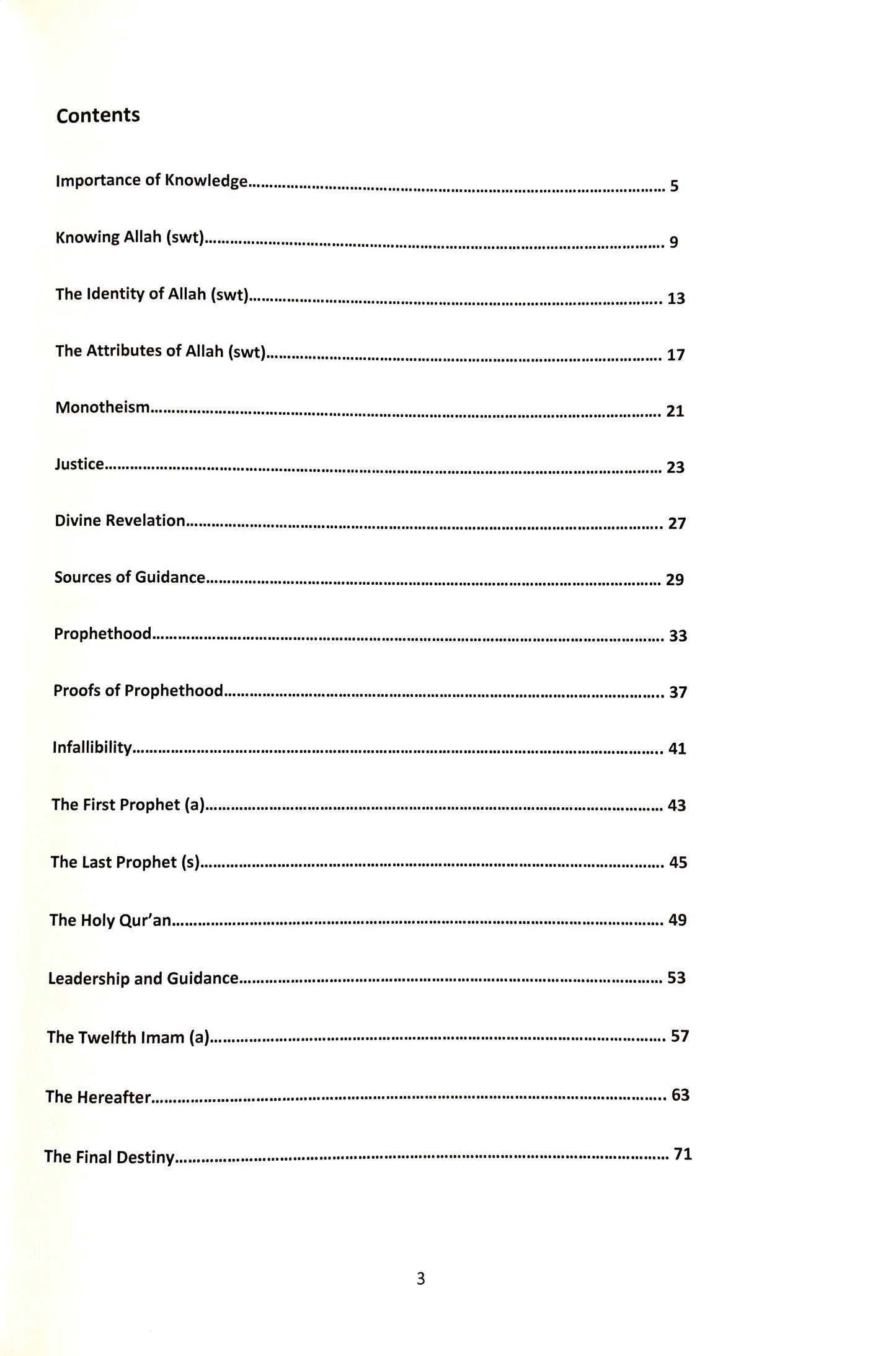 From Darkness Towards Light Booklet - Step 2