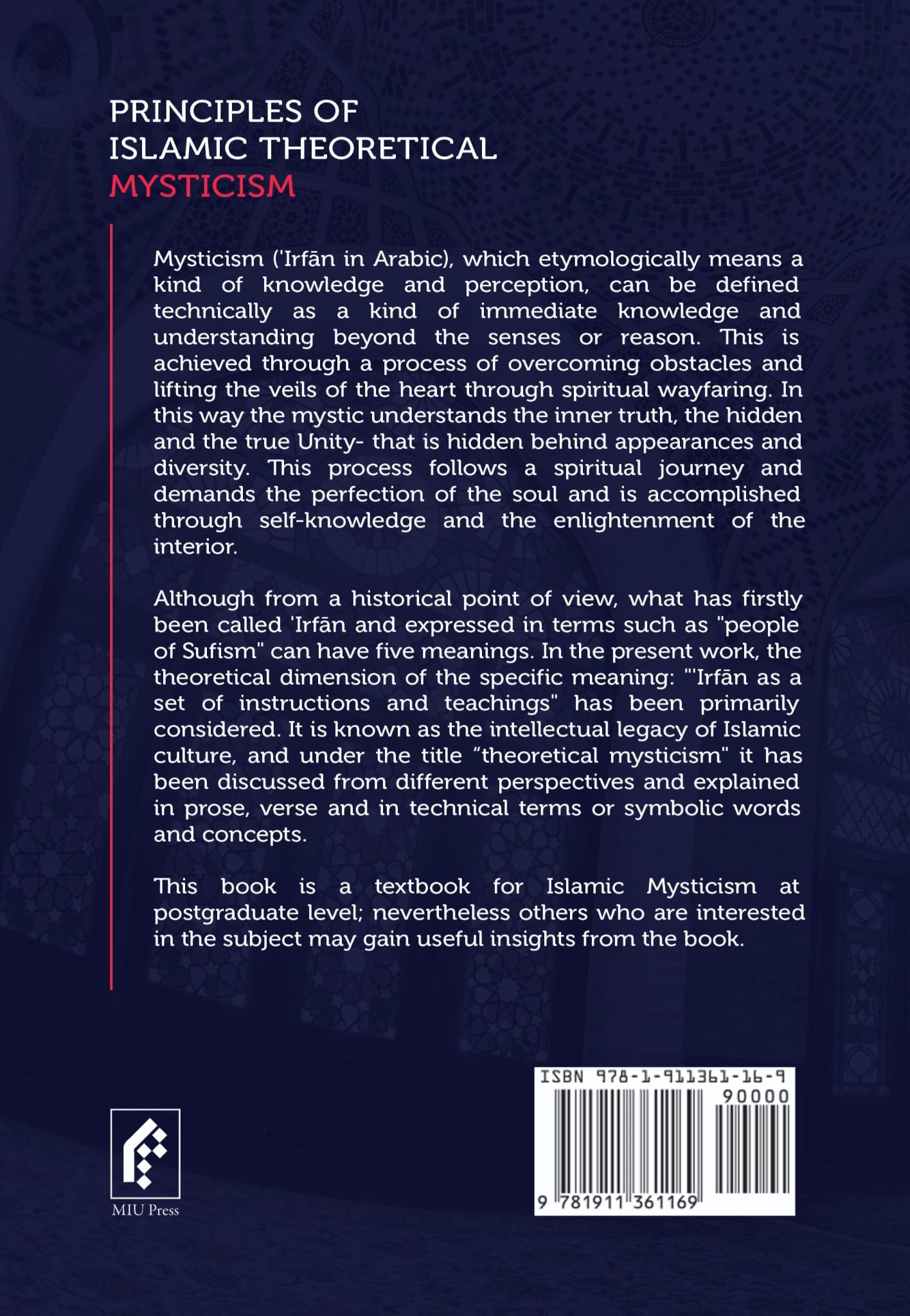 Principles of Islamic Theoretical Mysticism