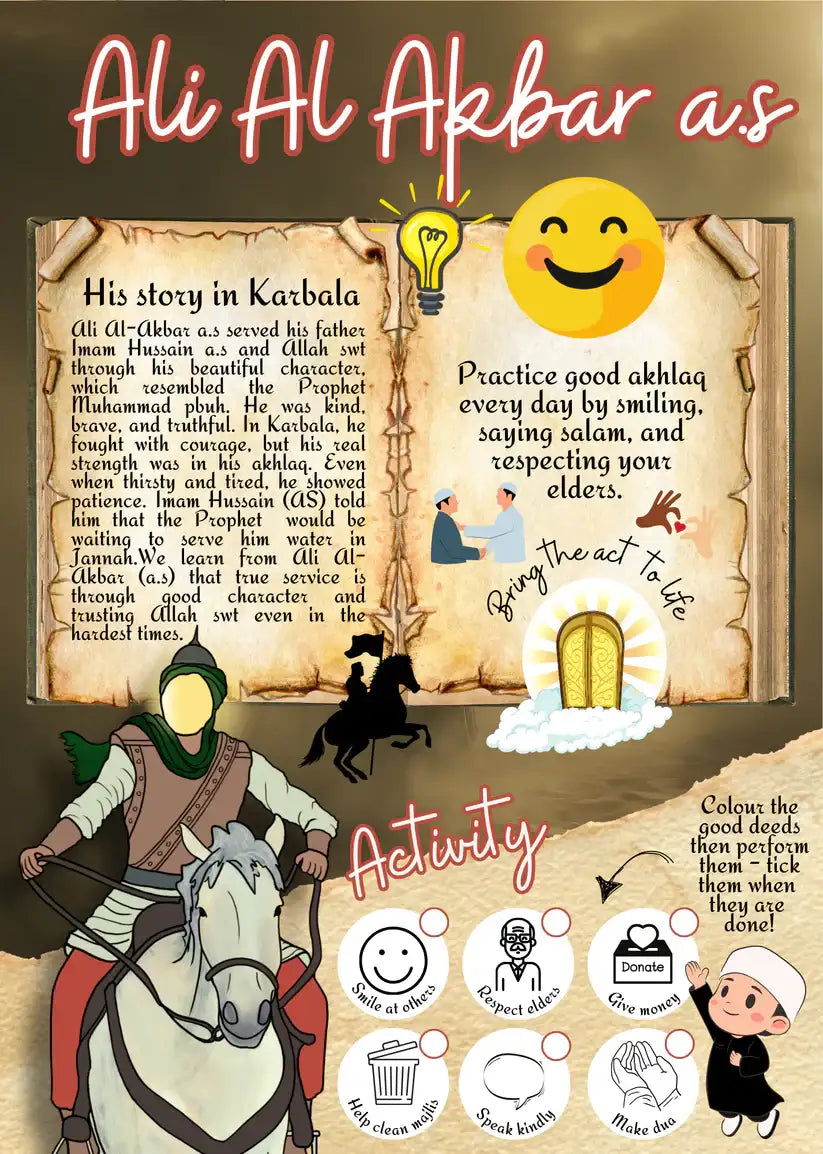 Muharram Activity Book - Acts of Service