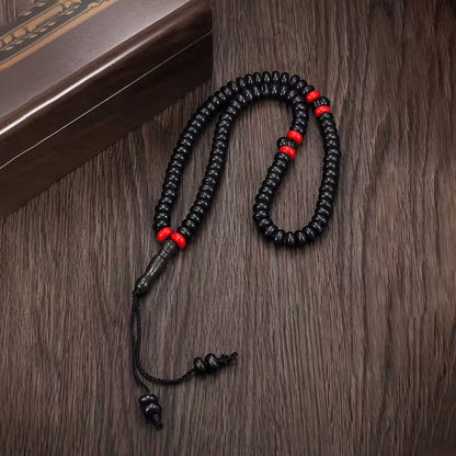 Black Acrylic prayer Beads (99 beads)