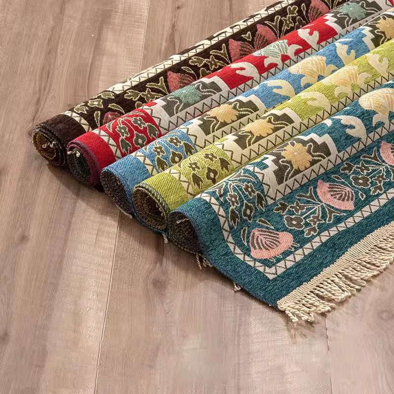 Floral Prayer Mat with Handbag