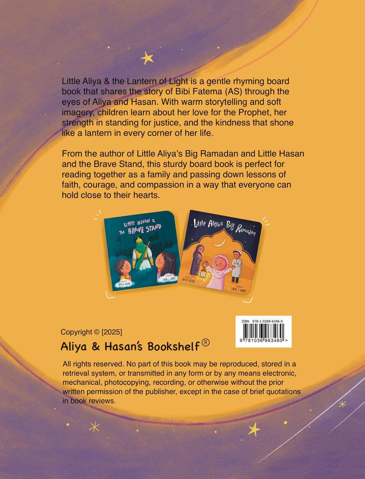Little Aliya and the Lantern of Light!