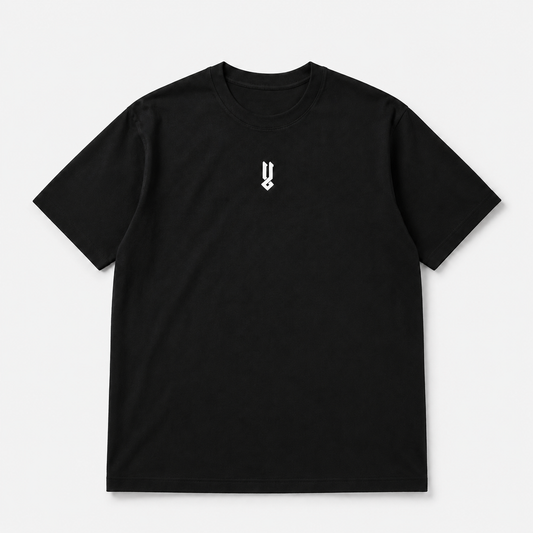 No "Laa" Embroidered T-Shirt