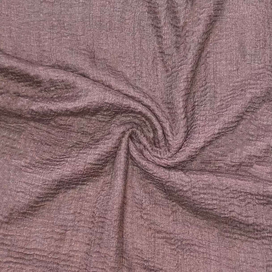 Crinkle Cotton Hijab - Mink