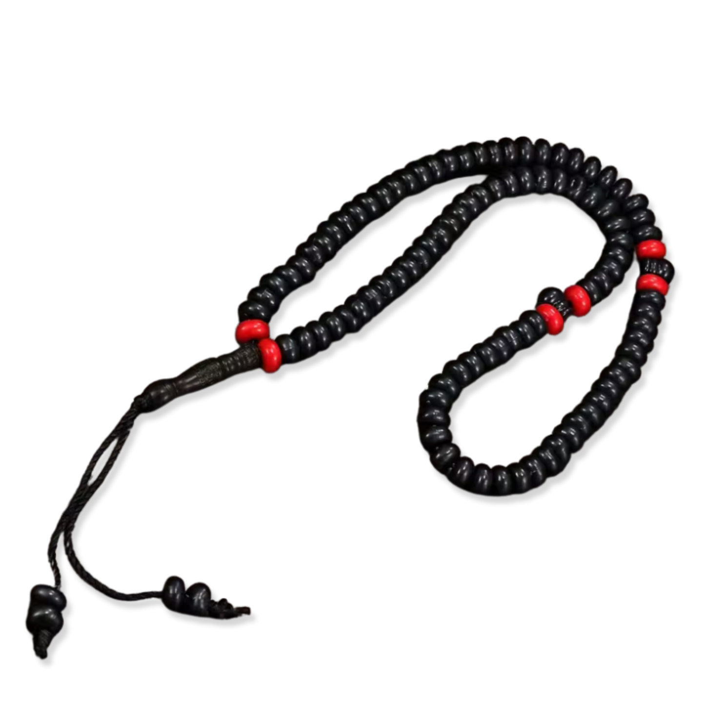 Black Acrylic prayer Beads (99 beads)
