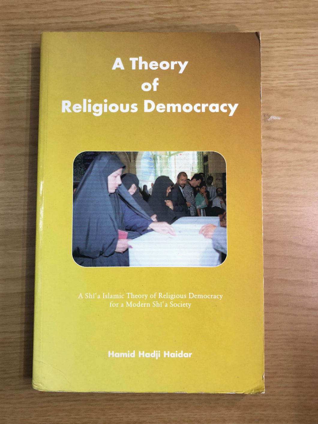 A Theory of Religious Democracy (Damaged)