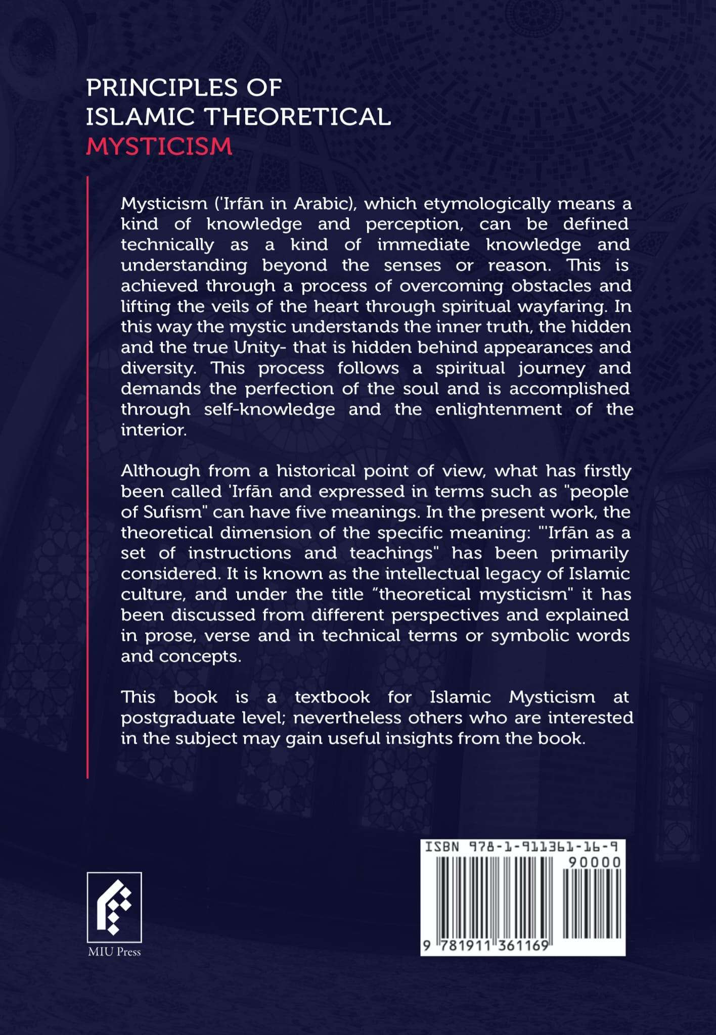 Principles of Islamic Theoretical Mysticism