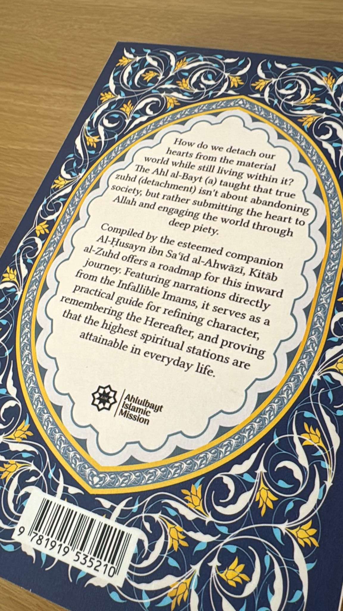 Kitāb al - Zuhd: Detachment from the World - House of Taha