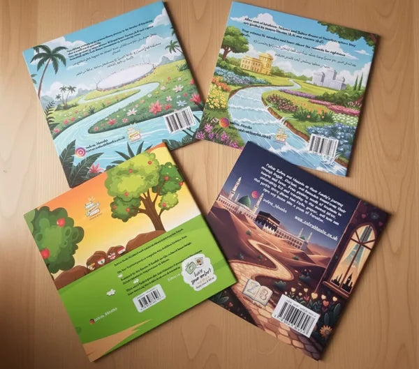 Zahra & Hussein's 4-Book Adventure Bundle