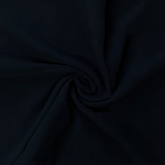Chiffon Hijab - Midnight Black