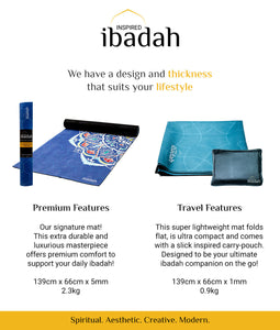 Mecca Code - Premium Prayer Mat