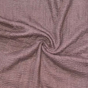 Crinkle Cotton Hijab - Mink
