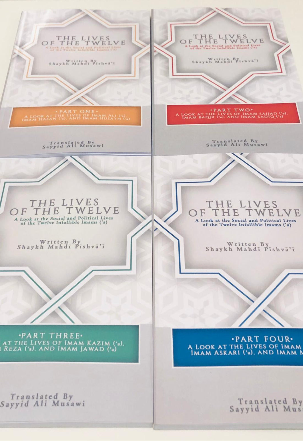 The Lives of the Twelve (4-book set)