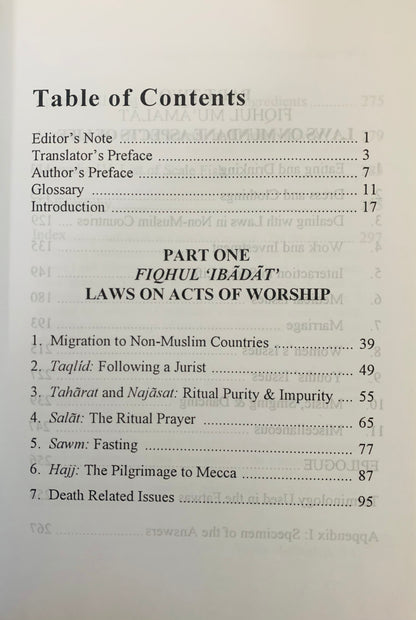 A Code of Practice for Muslims in the West