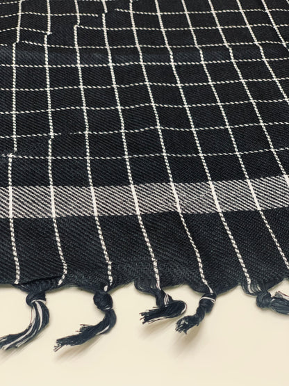 Premium Keffiyeh Scarf - Black