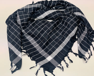 Keffiyeh Scarf - Premium Basiji  Black
