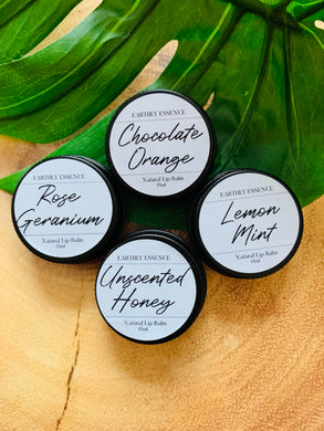 Natural Lip Balm Gift Set (4 x 15ml)